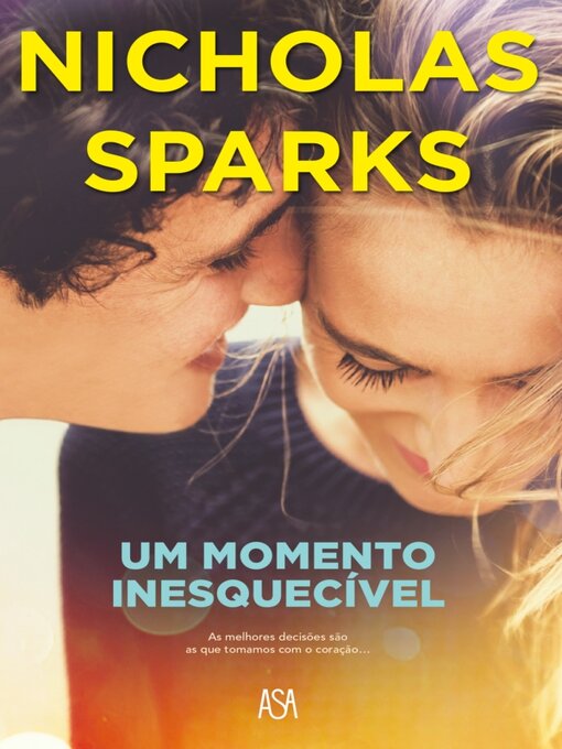 Title details for Um Momento Inesquecível by Nicholas Sparks - Available
